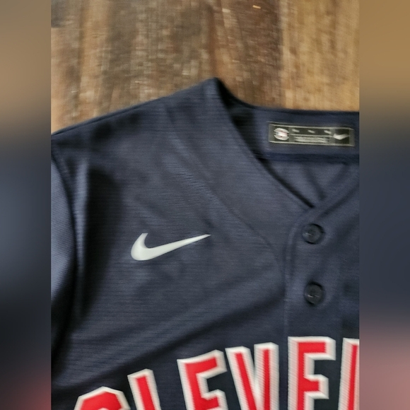 Nike MLB Cleveland Baseball Jersey Size Medium NWT - Picture 9 of 11